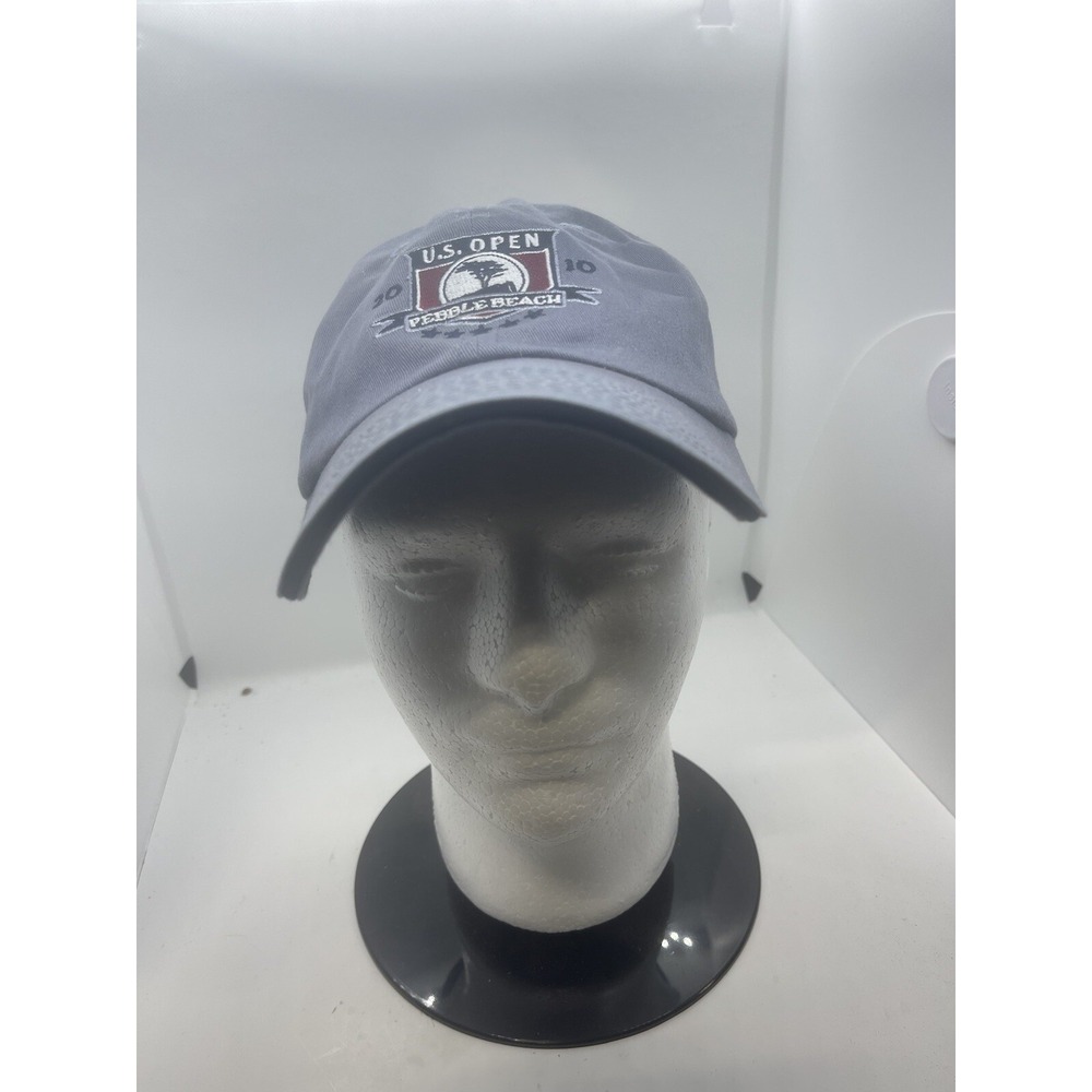 US Open Pebble Beach 2010 USGA Member Golf Hat Baseball Cap Blue Gray One Size